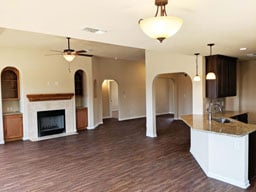 Living and Dining Room.