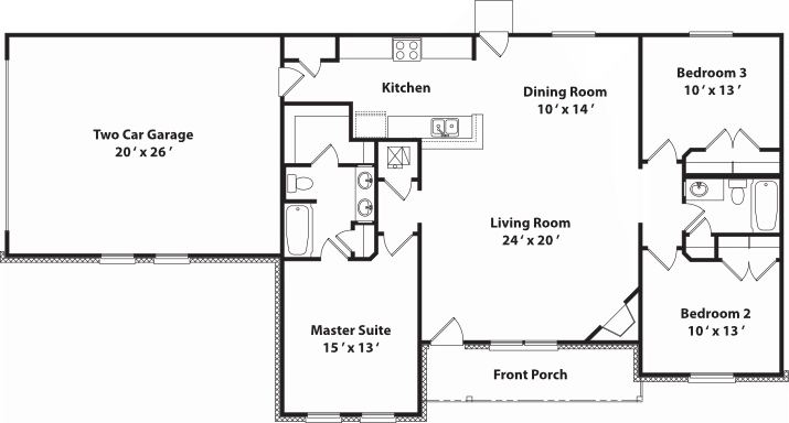 1486 Vista Floor Plan